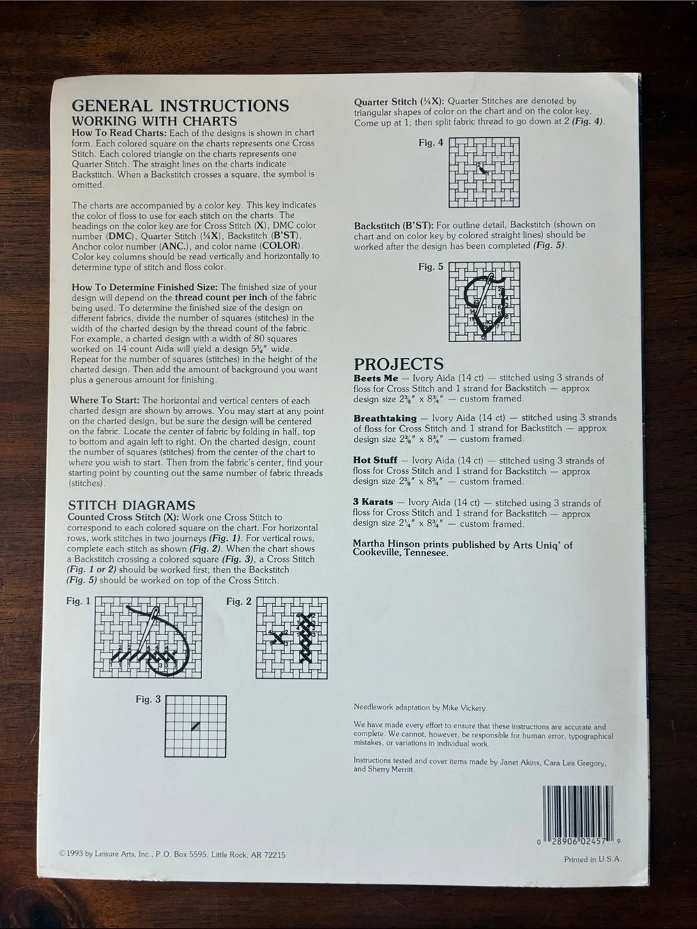 “Garden Medley” Cross-Stitch Leaflet 2457 — Leisure Arts (1993)